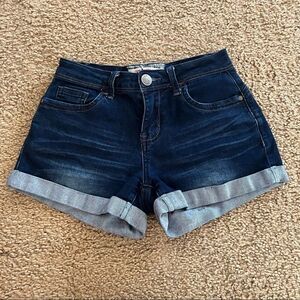 Hot Kiss Get The Lift Denim Shorts Size 0